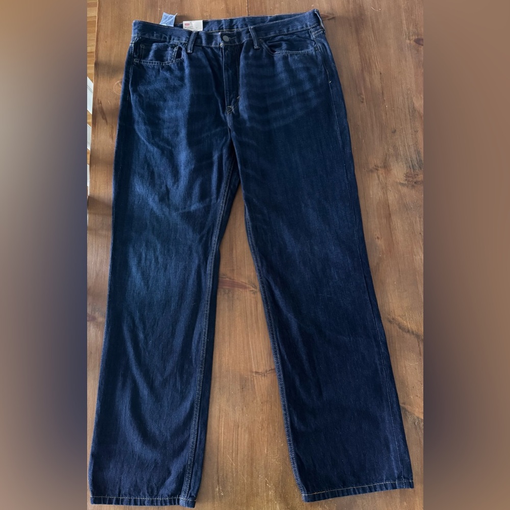 Levi's Men's Deep Indigo Straight Jeans